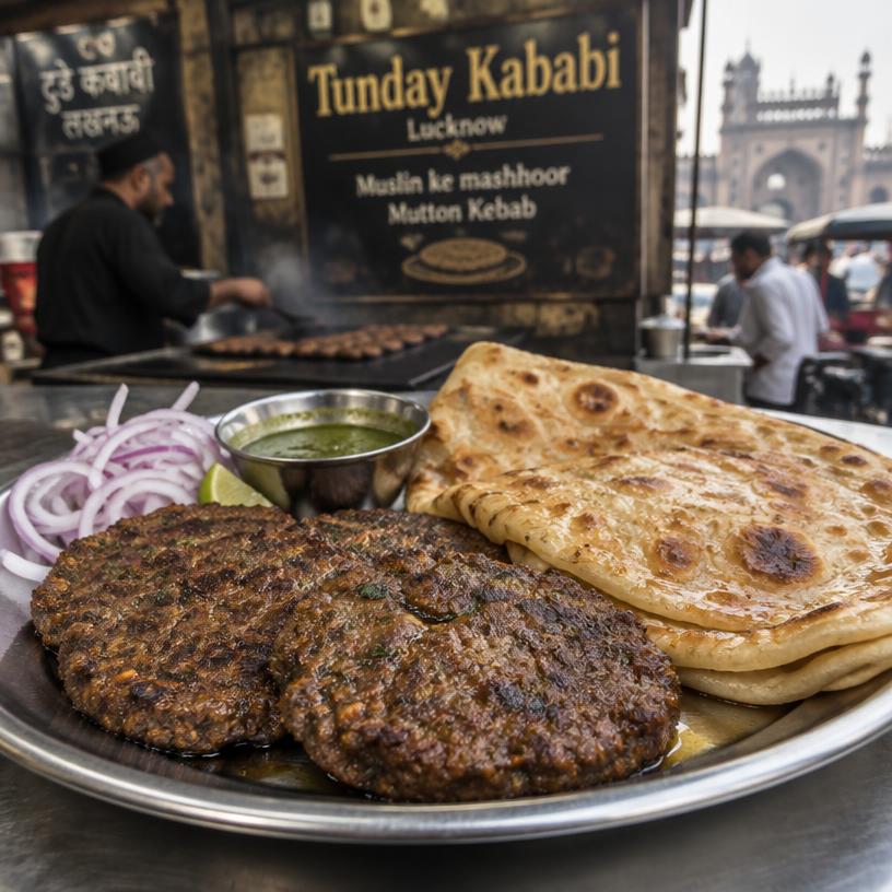 Tunday-style Mutton Kebab